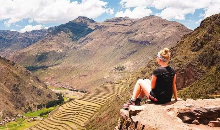turista en Valle sagrado
