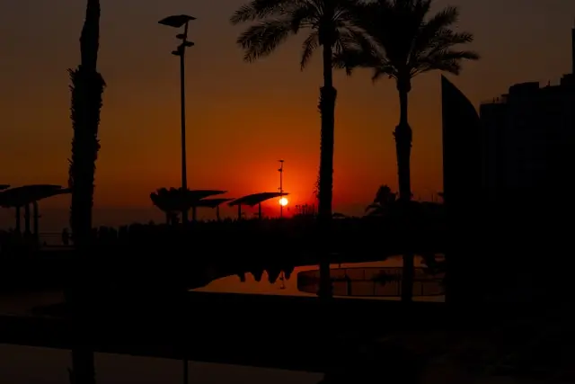 atardecer en Lima