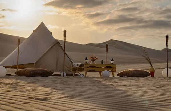 desert glamping Ica