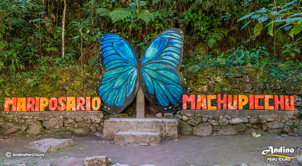 mariposario machu picchu pueblo aguas calientes andino peru tours