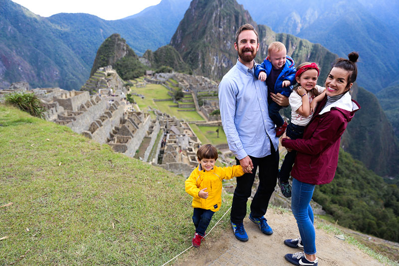 machu picchu familia