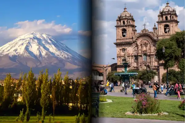 Arequipa and cusco