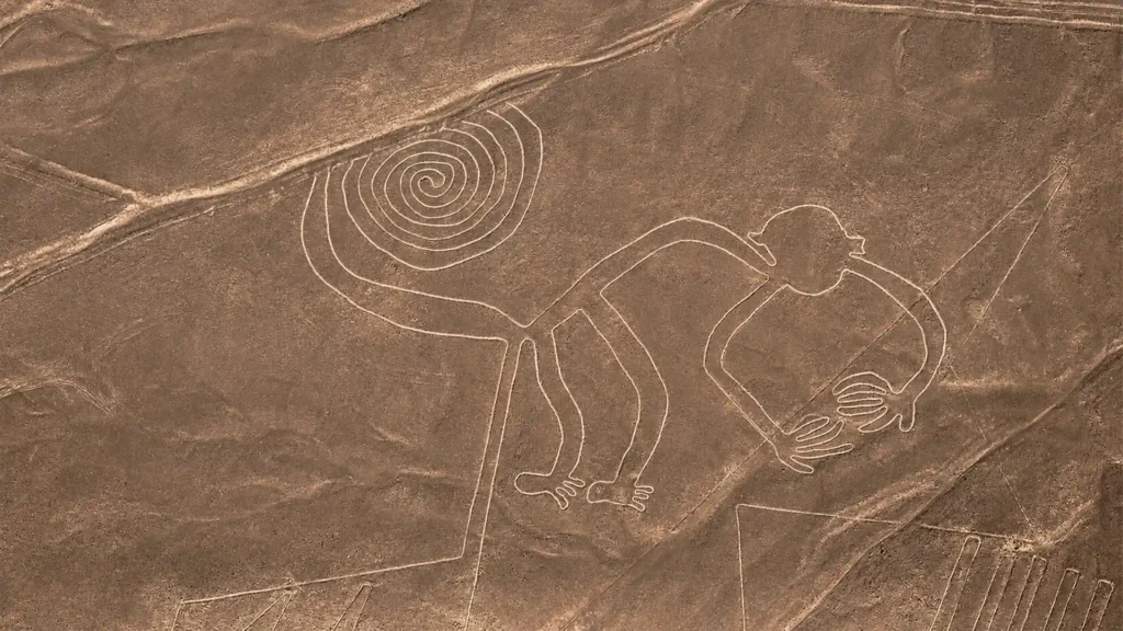 the monkey nazca lines
